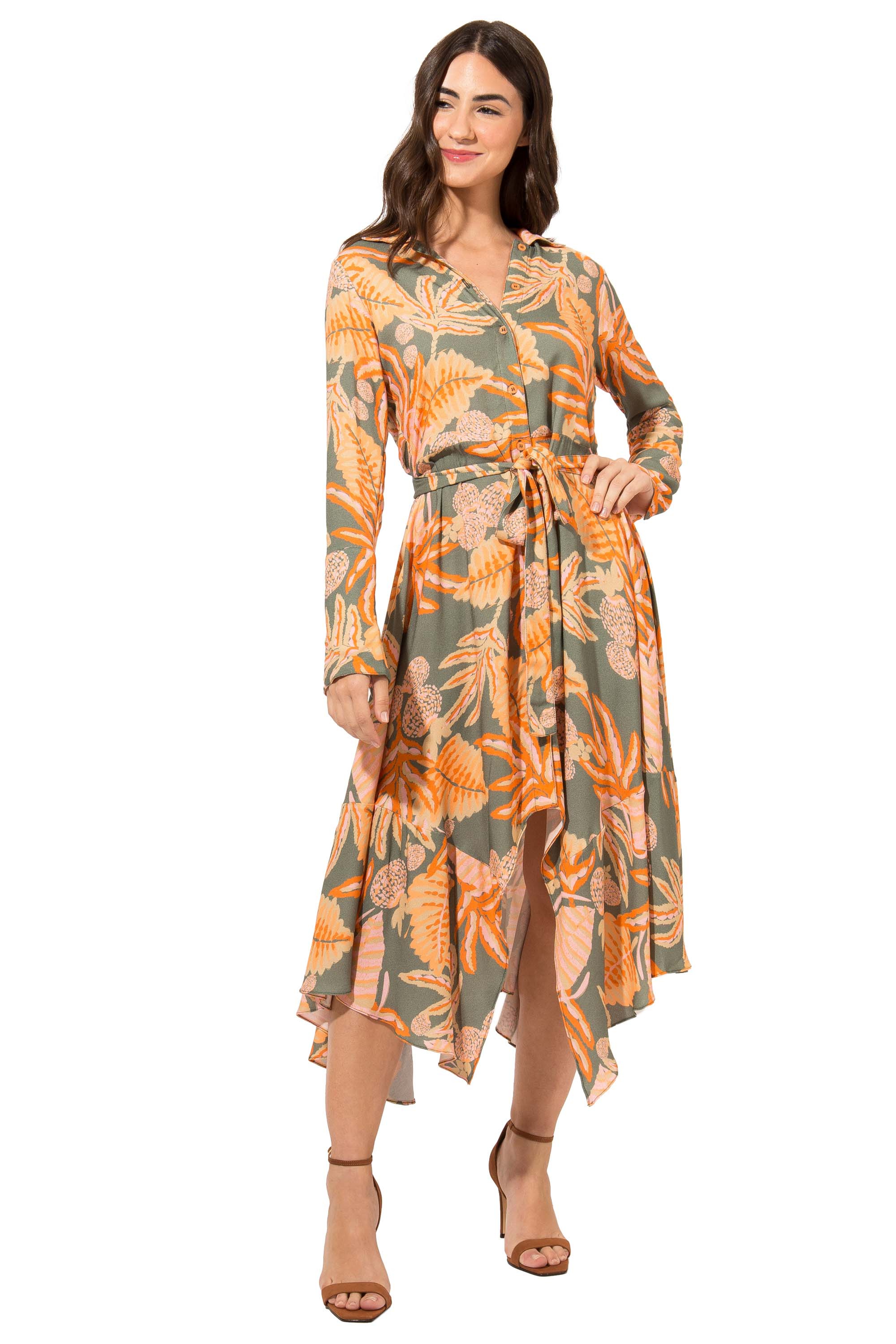 Salvia Botânica Dress - MAMÉDIO